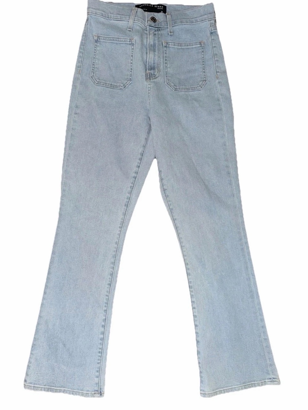VERONICA BEARD JEANS  CARLY KICK FLARE HIGH RISE SZ 26
